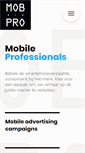 Mobile Screenshot of mobpro.com